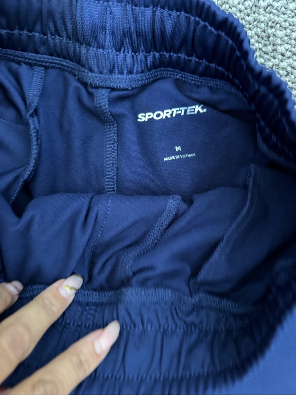 Navy Performance Joggers - Picture 4 of 4